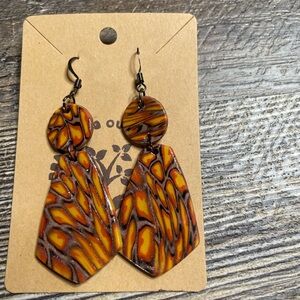 Clay earrings